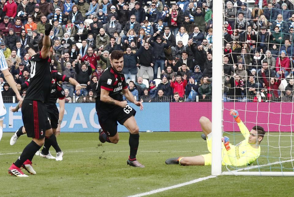  Patrick Cutrone scored his second in the 65th-minute to all but seal the win