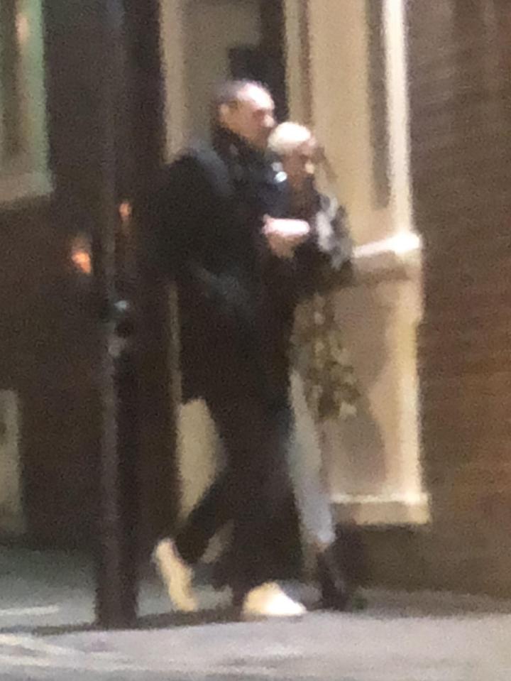  Paddy McGuinness was pictured cuddling up to Nicole Appleton in Soho