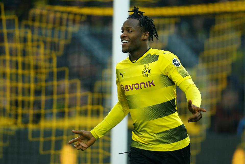  Michy Batshuayi has scored again for Borussia Dortmund