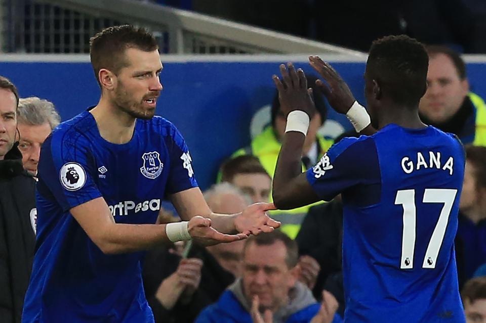  Morgan Schneiderlin was booed on by Everton fans