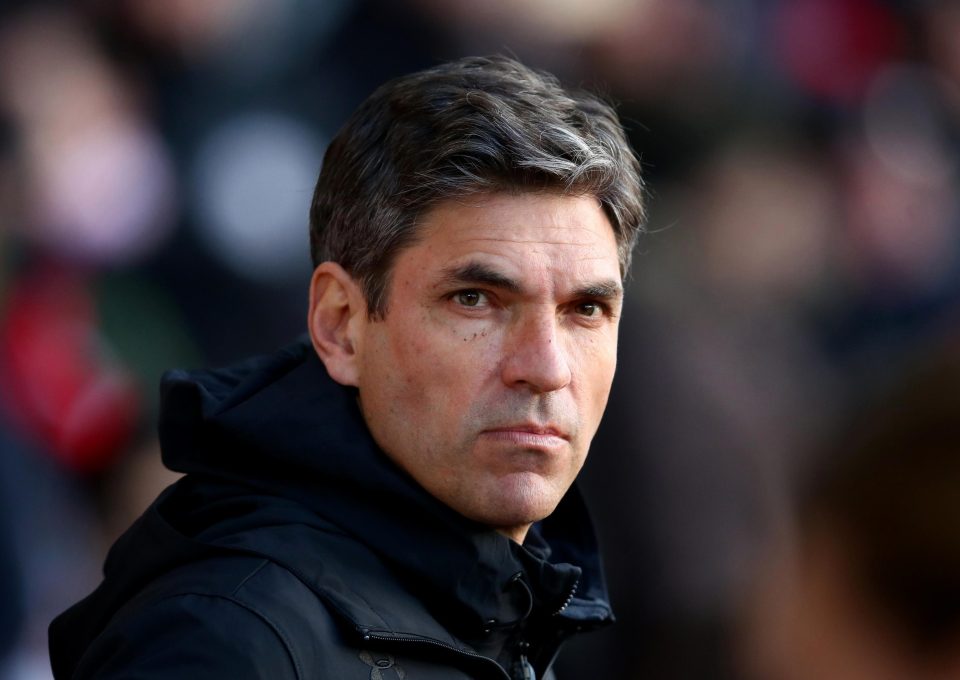  Mauricio Pellegrino endured the wrath of angry Southampton supporters in Sunday's defeat