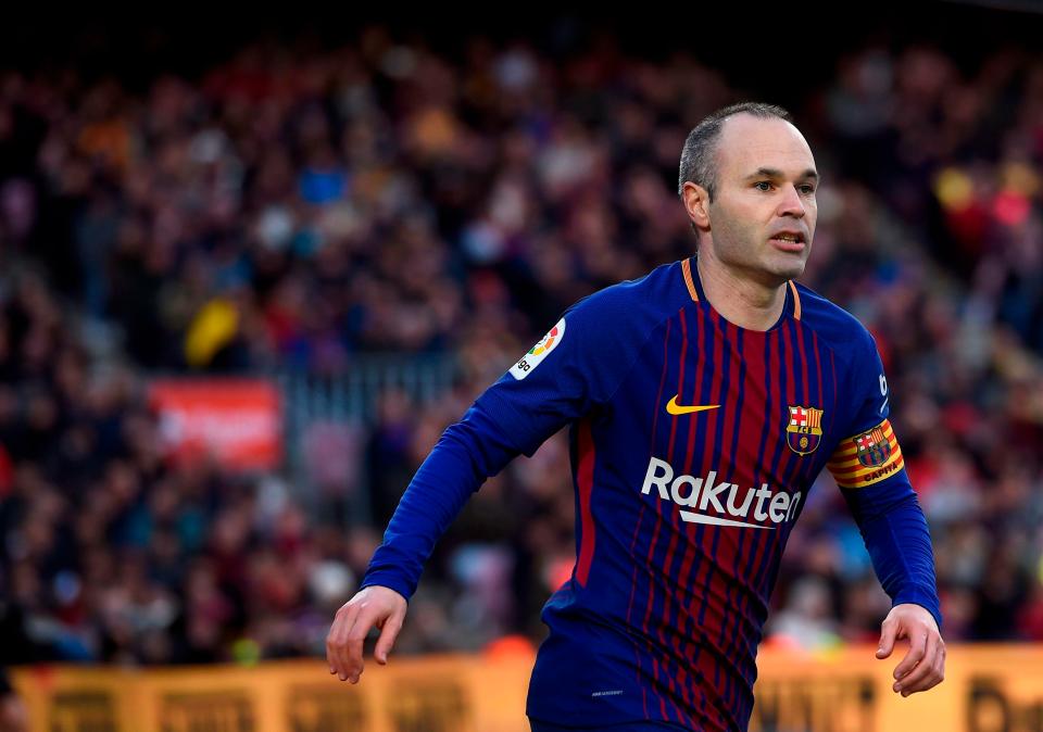  Andres Iniesta has been resurgent in the 2017-18 season