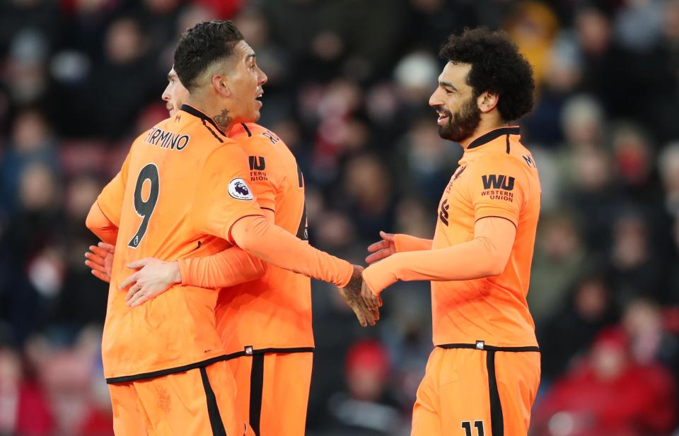  Roberto Firmino and Mohamed Salah are the Prem's most deadly duo