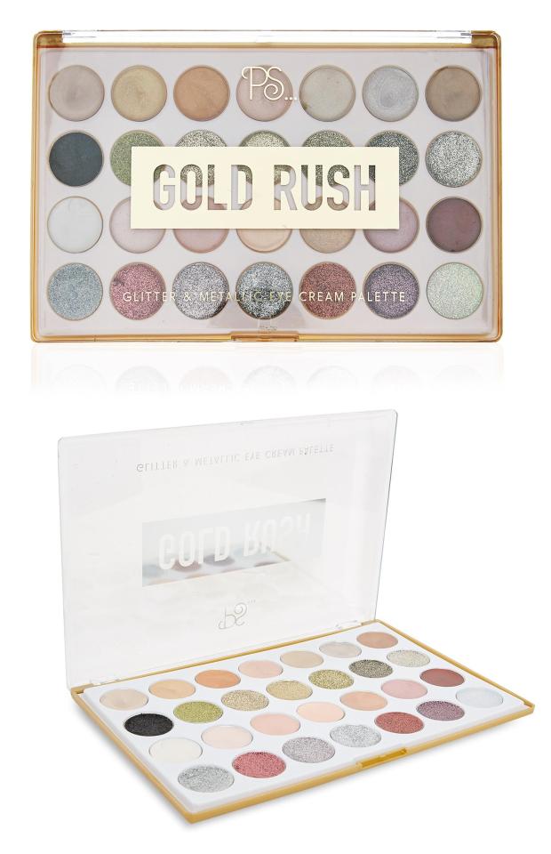  The Gold Rush palette is perfect for adding some glitter to your look