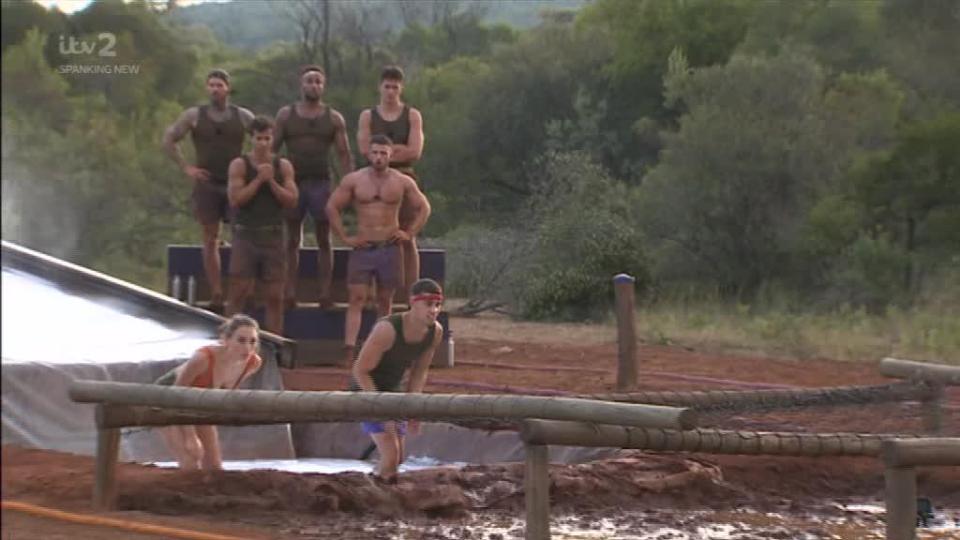  The boys ended up winning the first challenge