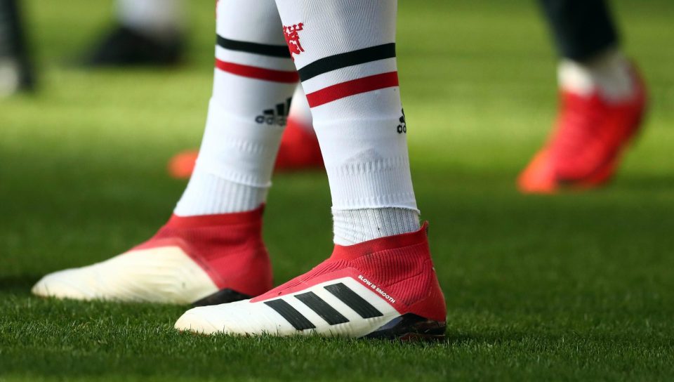  Paul Pogba is a very regular 10.5 size foot