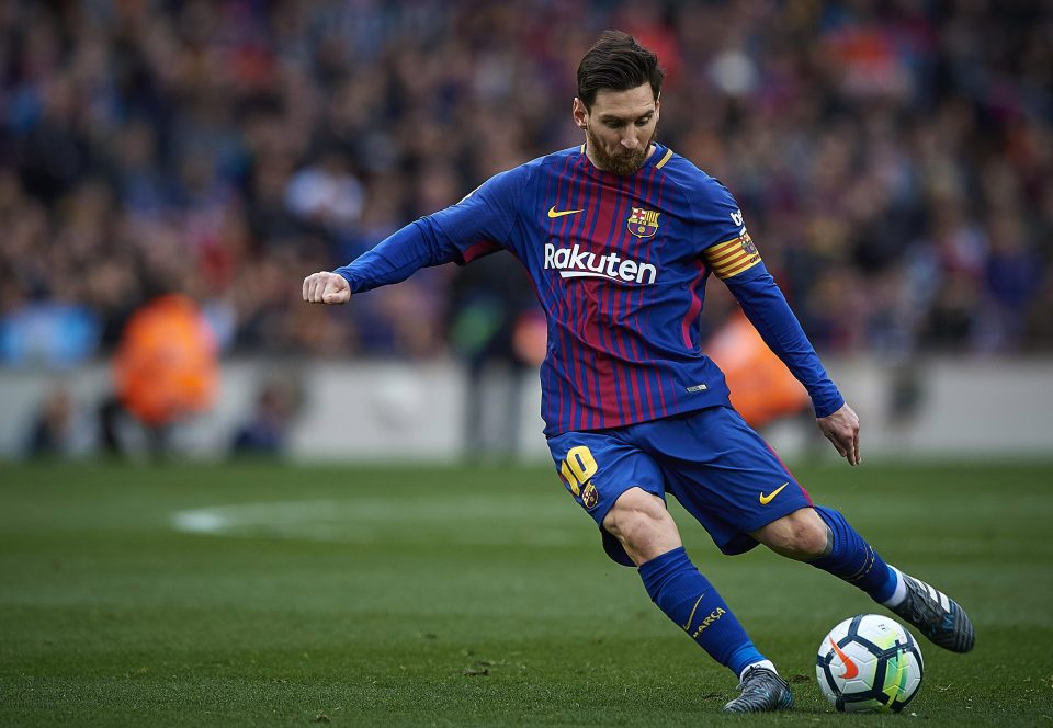  Lionel Messi is a constant menace for the opposition