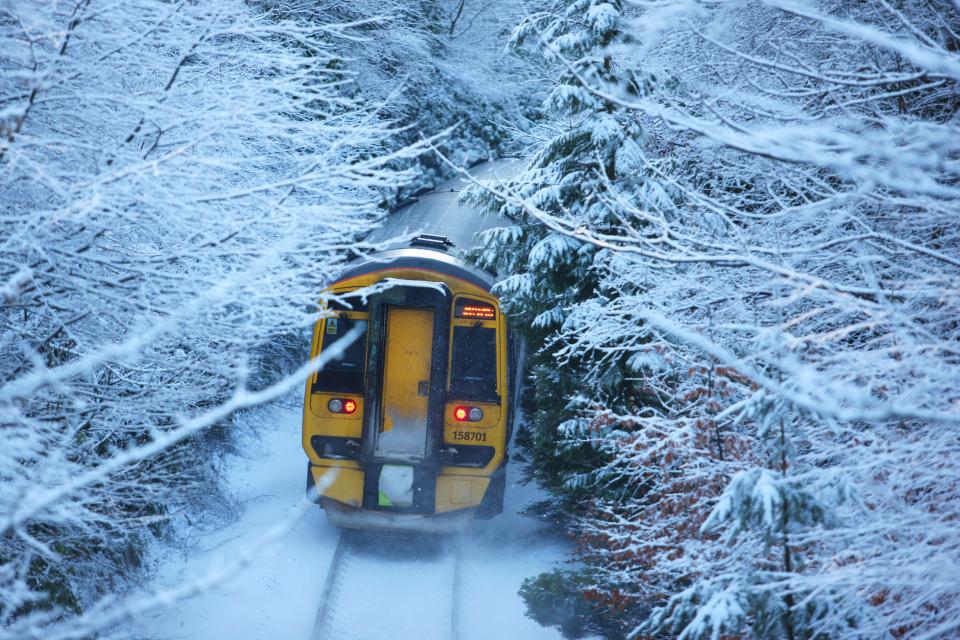  Train travel is being disrupted by the Beast from East and Storm Emma