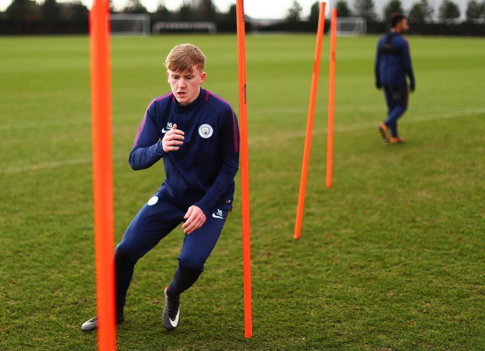  Doyle has starred for Man City at youth level