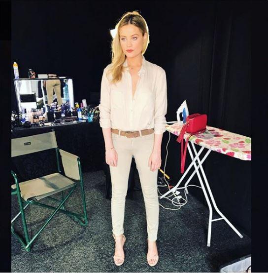  Survival of the Fittest host Laura Whitmore donned safari chic for the first episode of the ITV2 show