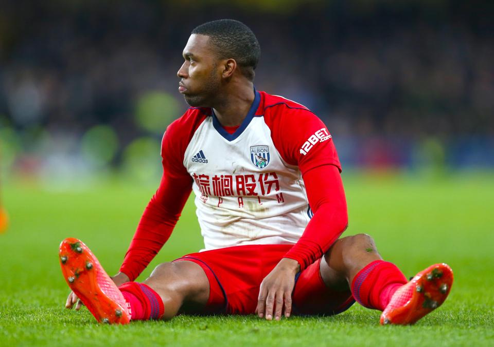  Daniel Sturridge will miss just two weeks after picking up a hamstring injury