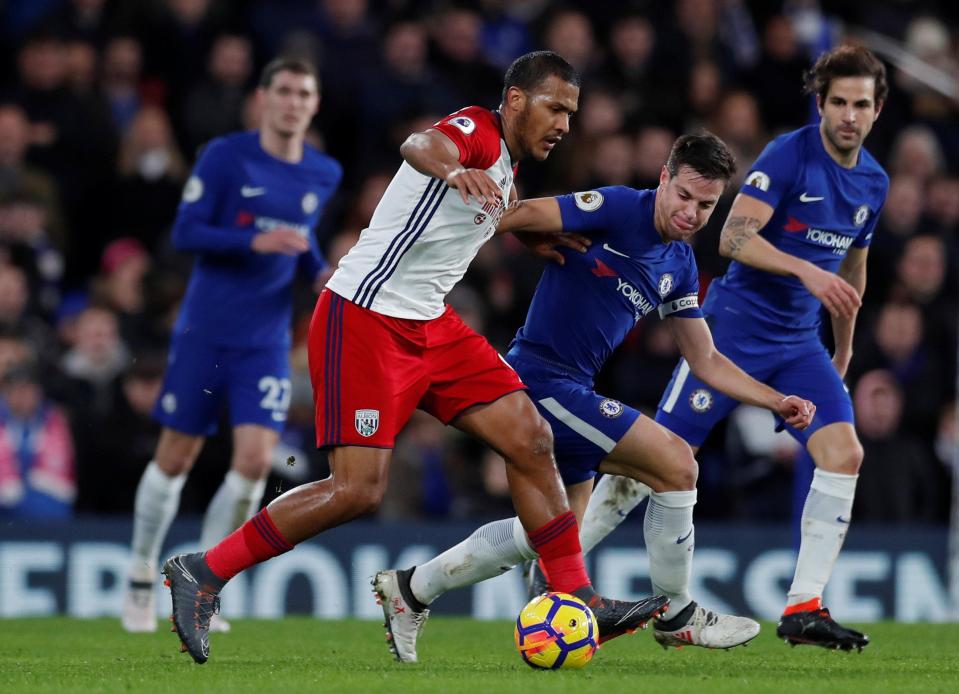  Responsibility for goals will fall on the shoulders of Salomon Rondon