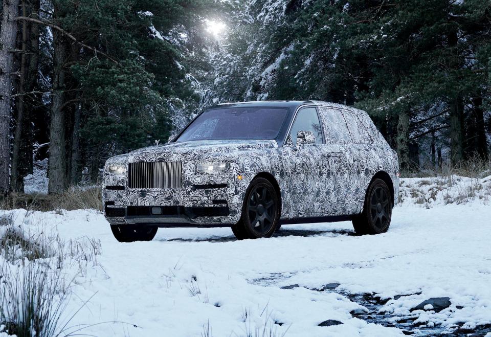  Rolls-Royce SUV finally has a name ahead of its full reveal later this year