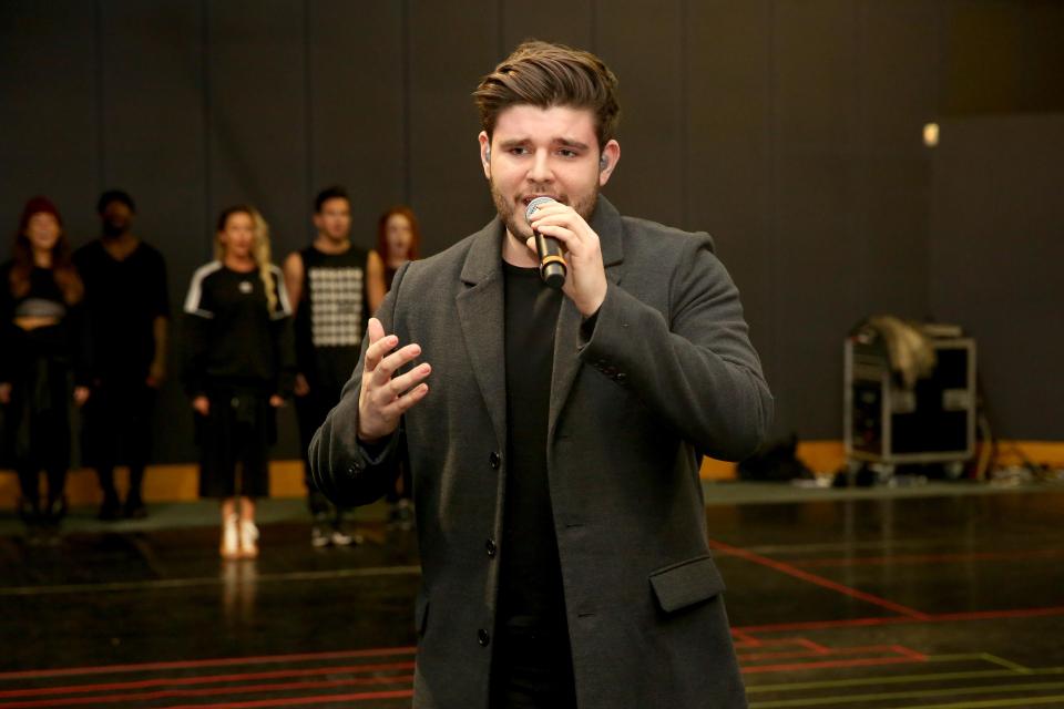  LLoyd's family are hugely supportive of him and join him at rehearsals for the show's tour whenever they can