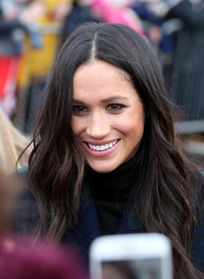  Meghan Markle wowed royal fans in Edinburgh today