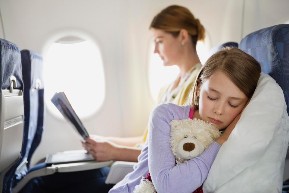  Flying can be a tiring business - made worse by the fact that your blood absorbs less oxygen in the air