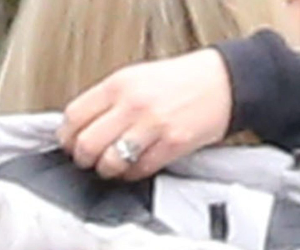  Paddy''s wedding rings were clearly visible