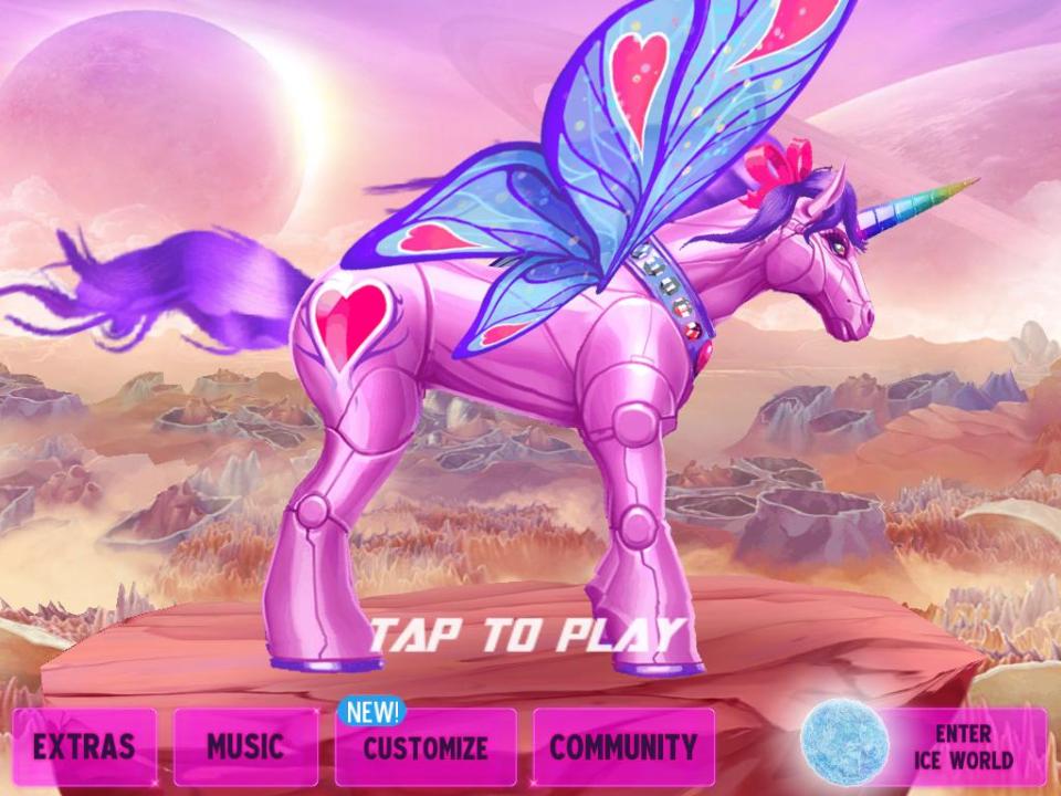  Robot Unicorn Attack is flamboyant, fun, and fantastically addictive