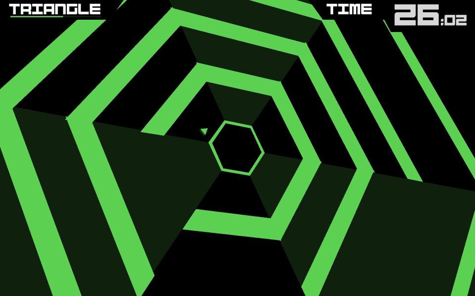  Super Hexagon is possibly the most difficult mobile game you'll ever play