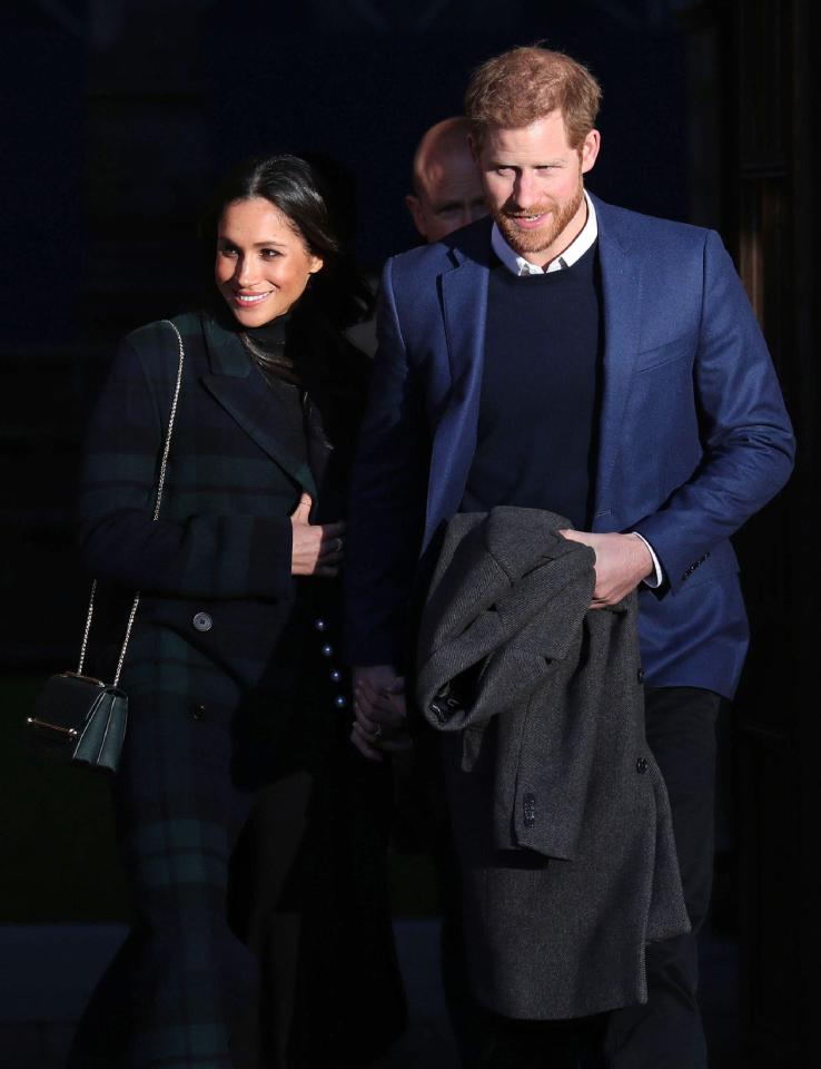  Prince Harry and Meghan Markle are marrying in May, in St. George's chapel in the grounds of Windsor Castle