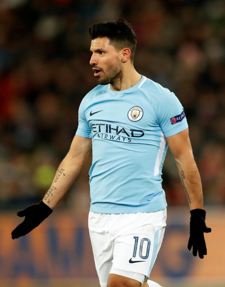  Sergio wears 'Kun' on the back of his jersey as a reference to a character from his favourite cartoon as a kid