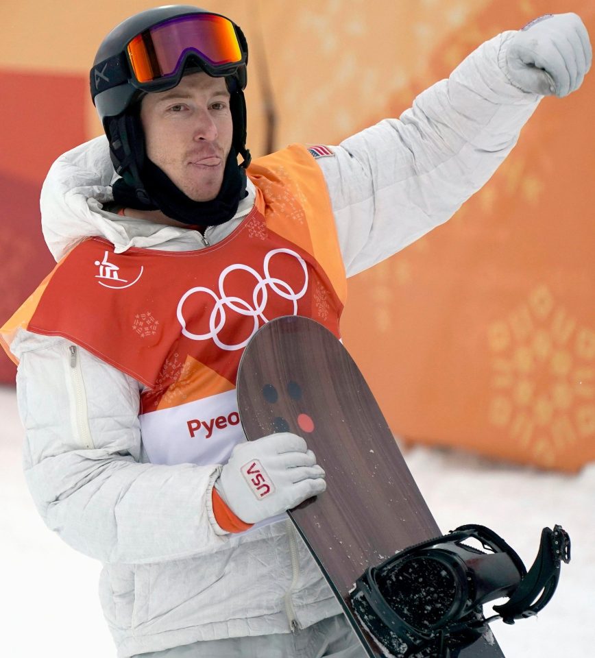  White was in imperious form in the halfpipe competition