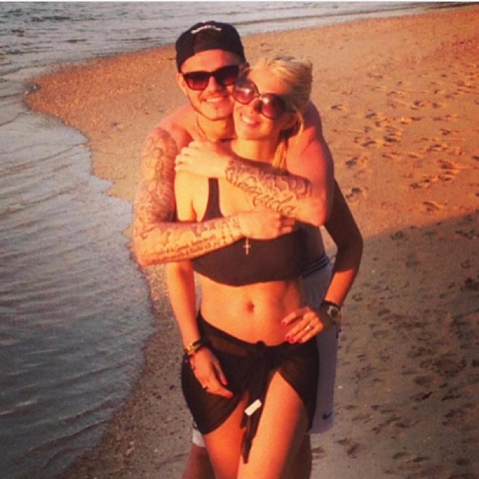  Wanda Nara regularly shares pictures of herself with Mauro Icardi on social media