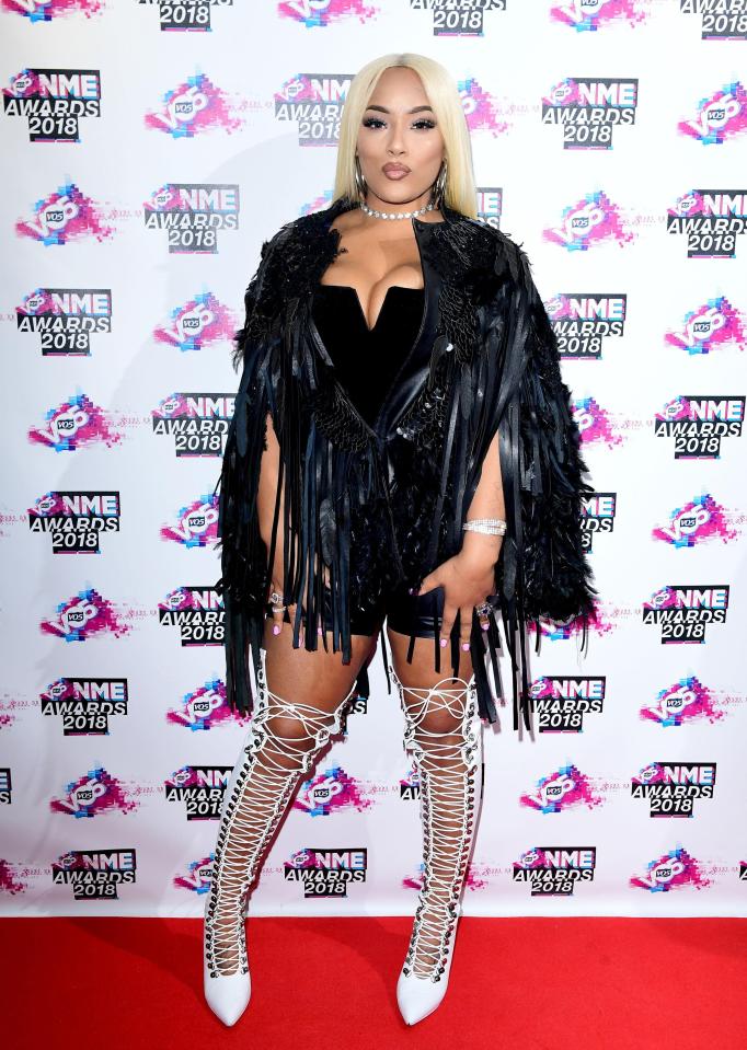  Stefflon Don went all out with her attention-grabbing outfit