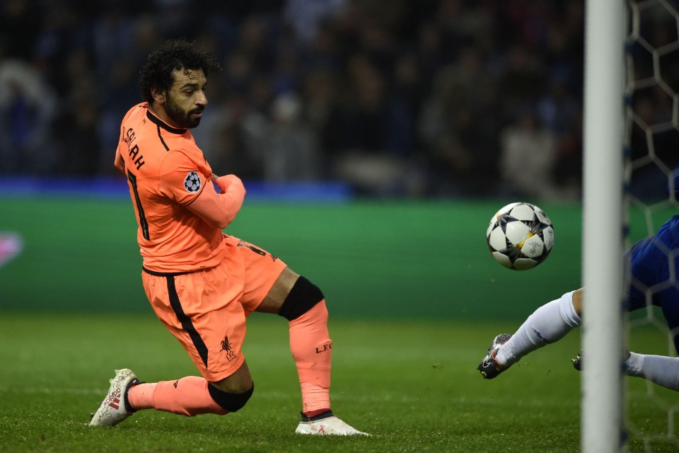 Mo Salah scored his 30th goal of the season for the Reds against Porto on Wednesday in the Champions League