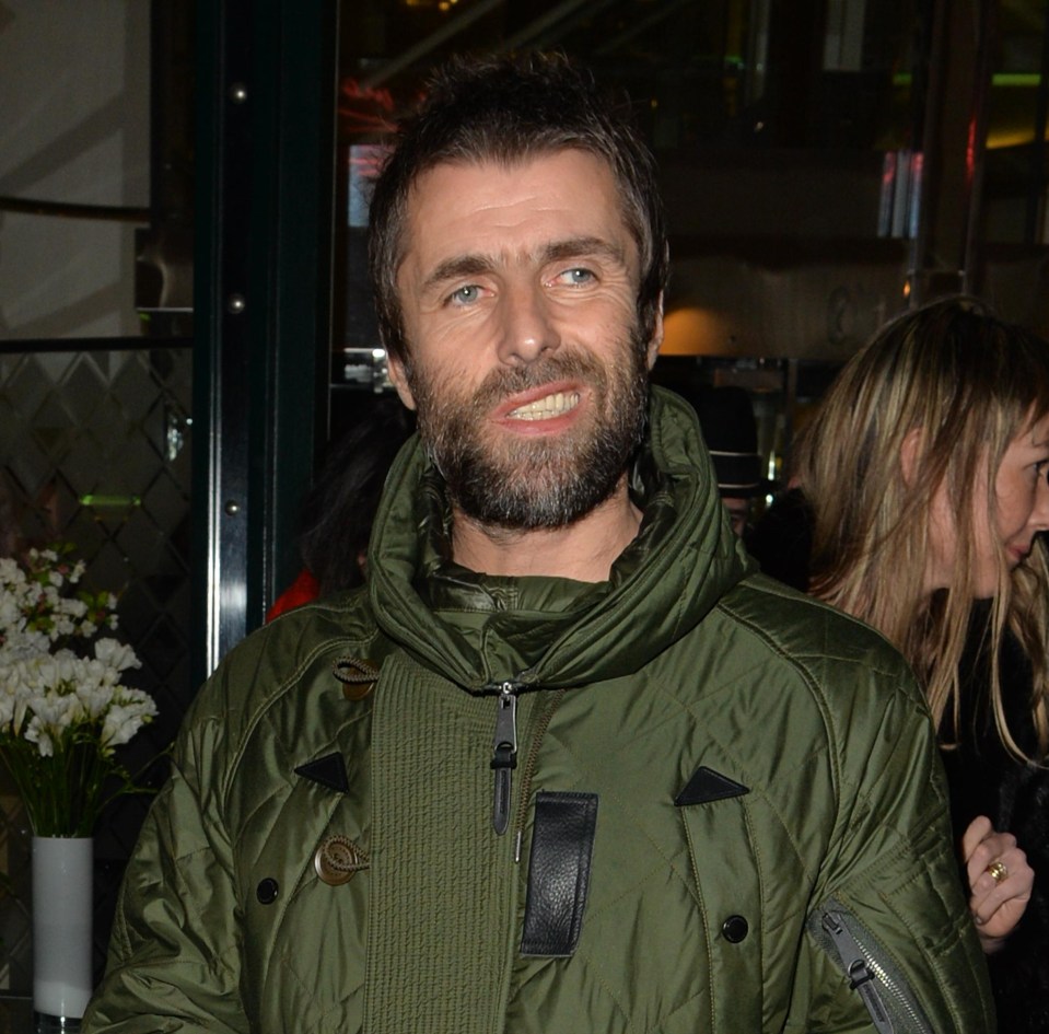 Liam Gallagher was hosting the private party at The Ivy