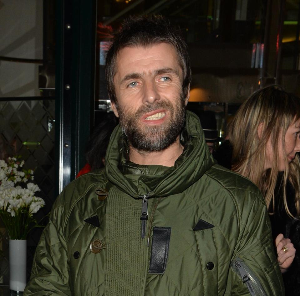  Liam Gallagher was hosting the private party at The Ivy