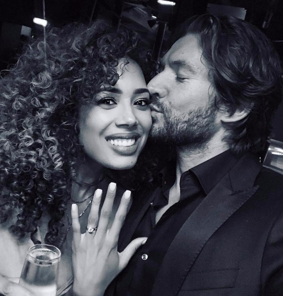  Jade Ewen has revealed she is engaged to Daniel de Bourg in a Valentine's post