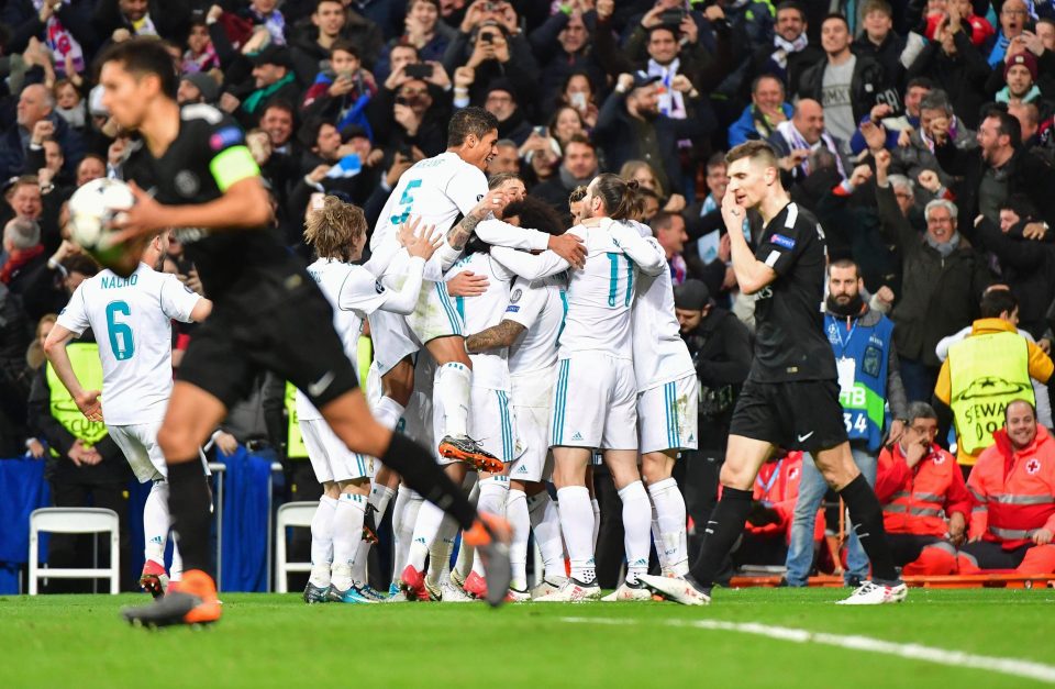  Real Madrid beat PSG 3-1 in the Champions League last-16 on Wednesday