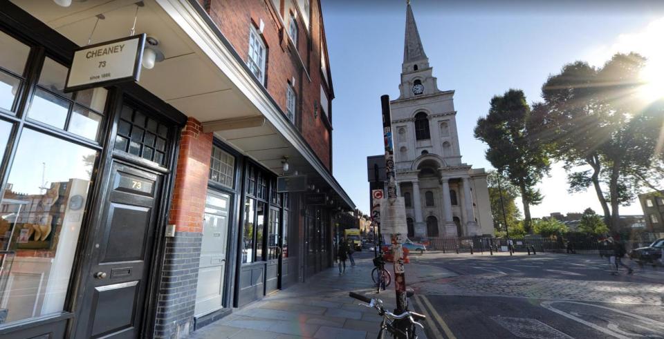  Christ Church in Spitalfields remains a familiar landmark around the market, while on the surface, street life has changed beyond recognition