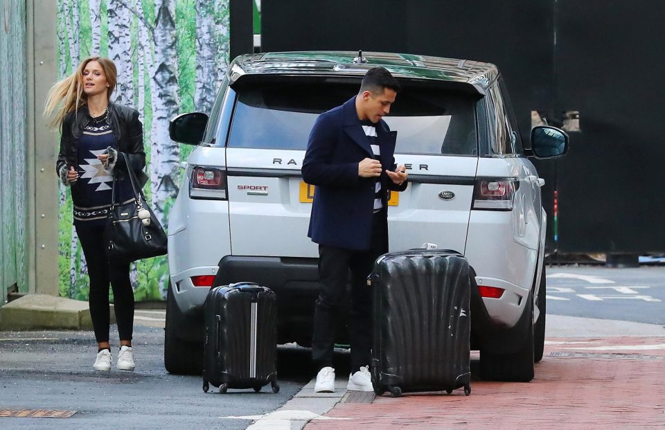  It reportedly costs Alexis Sanchez £816 a night to stay at the Lowry - and now Mayte Rodriguez has joined him and his two dogs