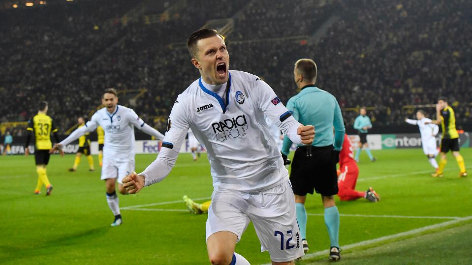  Josip Ilicic will continue to cause Dortmund problems, scoring a quick double in Germany