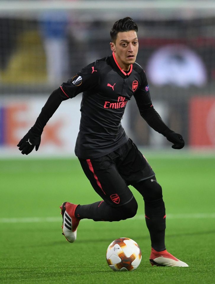  Ozil now pockets £300,000-a-week at the Emirates