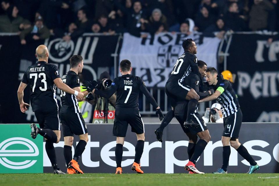  Partizan were held to a 1-1 draw in Belgrade