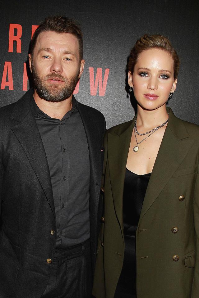  She stars in Red Sparrow with Joel Edgerton