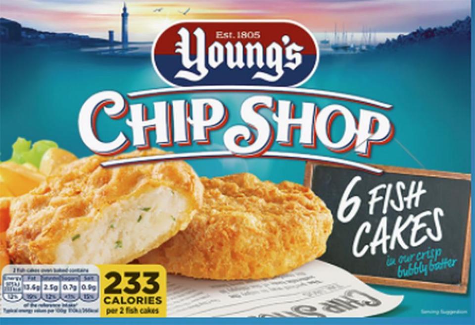  The Chip Shop Fish Cakes 6 product has been recalled