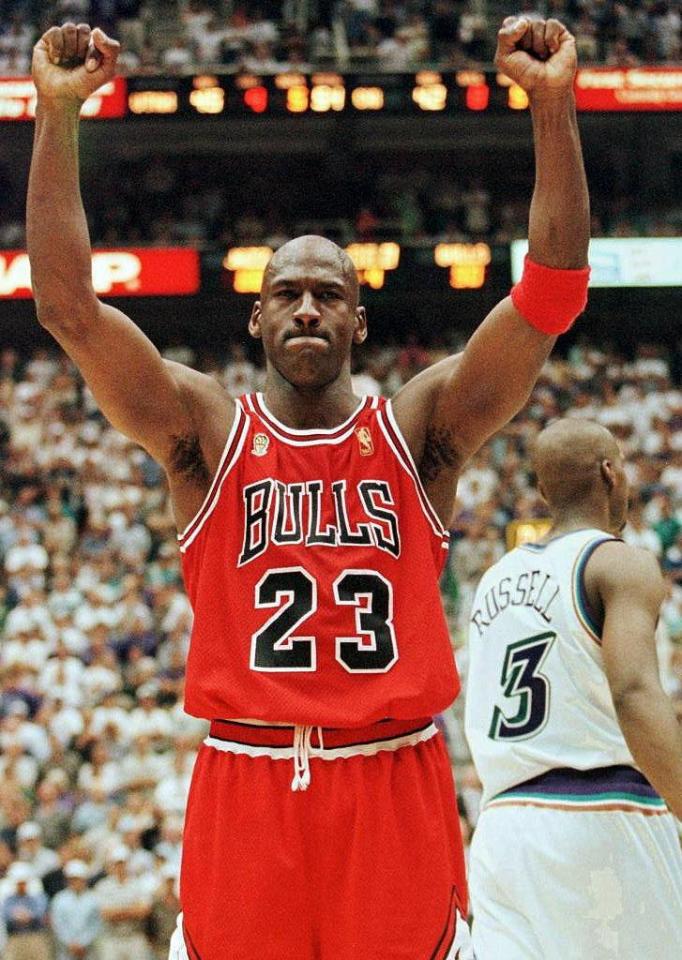 Michael Jordan famously put in an incredible shift while downed with flu in the 1997 NBA Finals against the Utah Jazz