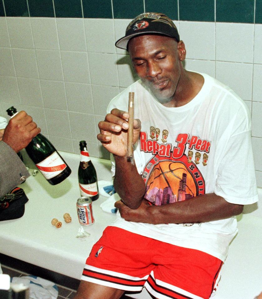 Michael Jordan is a six-time NBA champion and five-time league MVP