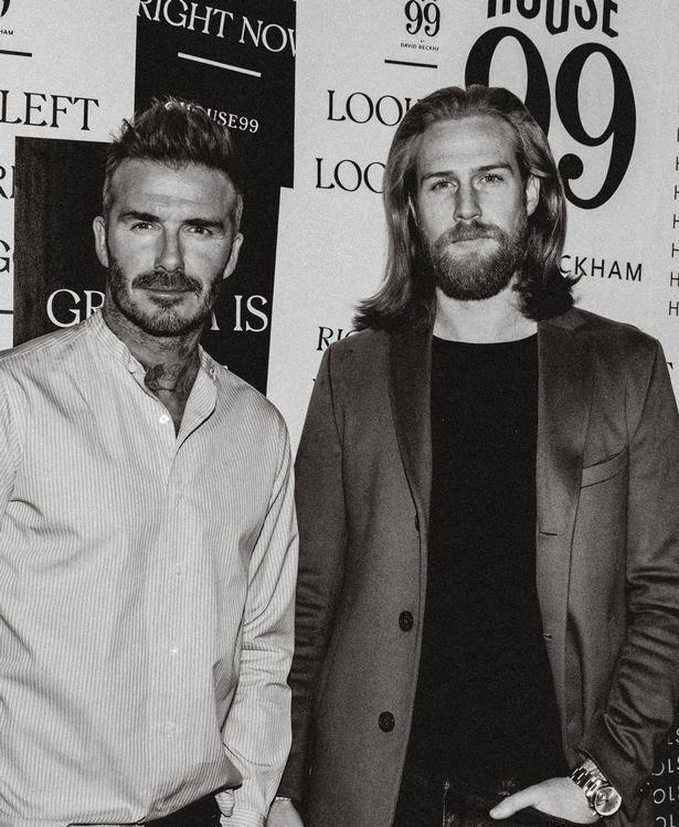  Gwilym Pugh has landed a modelling gig as the face of with David Beckham's male grooming House 99 brand