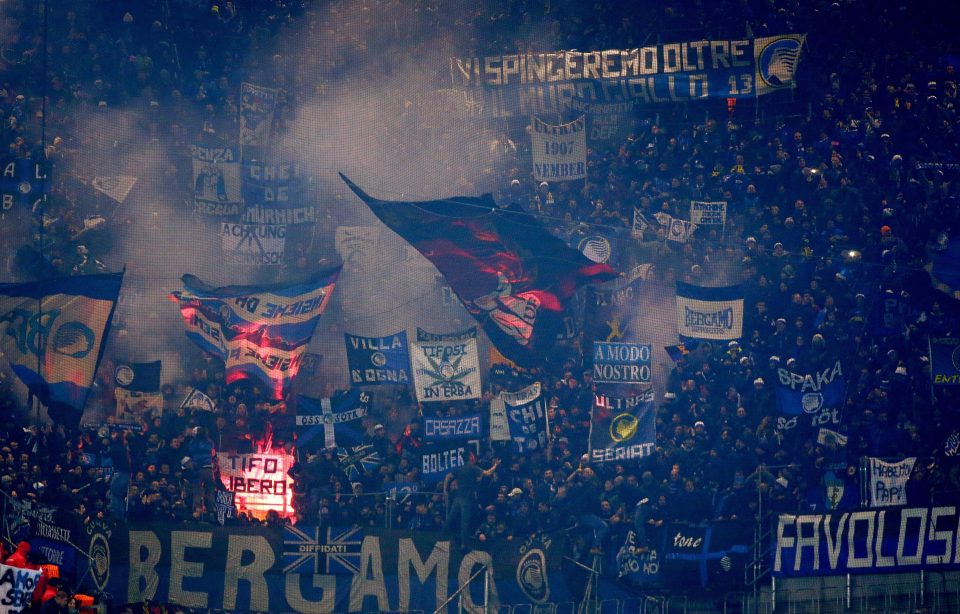  Atalanta fans are now the subject of a Uefa investigation