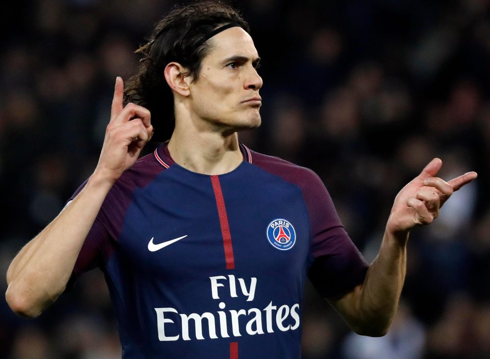  Edinson Cavani scored against Marseille in October