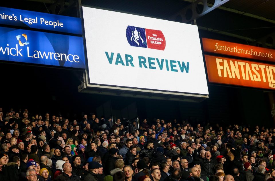  The company that provides VAR has issued an apology for supplying the wrong image