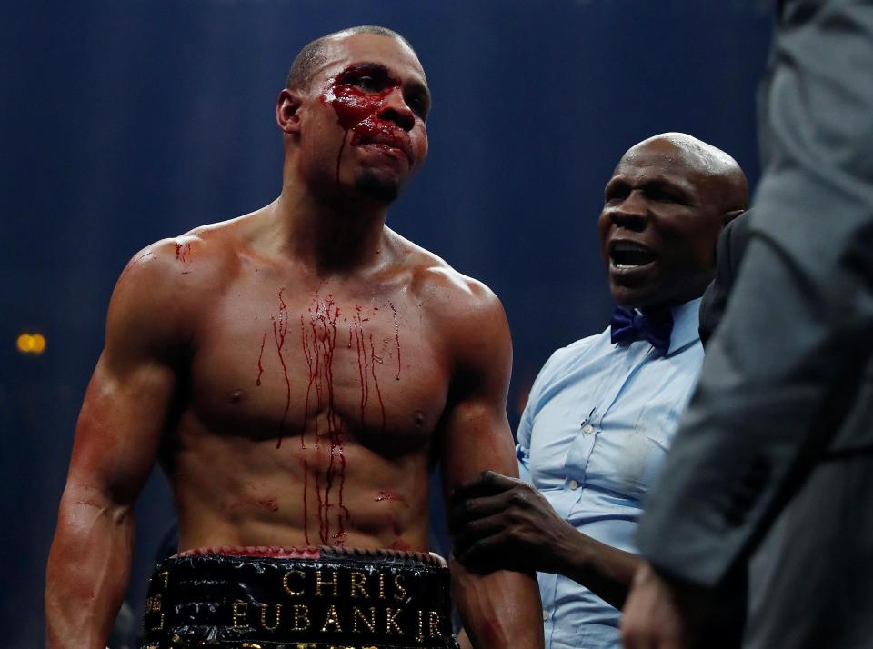  Chris Eubank has now suffered his second pro defeat and exits the World Boxing Super Series