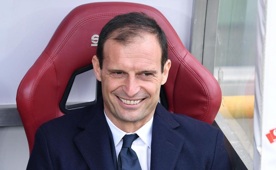  Massimiliano Allegri's side are four points behind Napoli