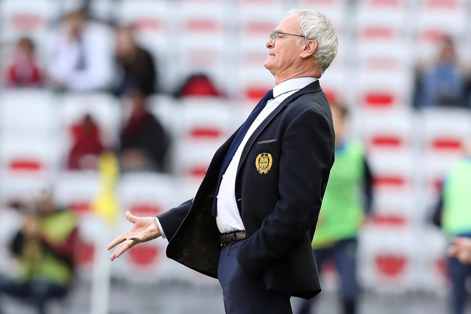  Claudio Ranieri joined Nantes following his Leicester sacking less than a year after his Premier League triumph