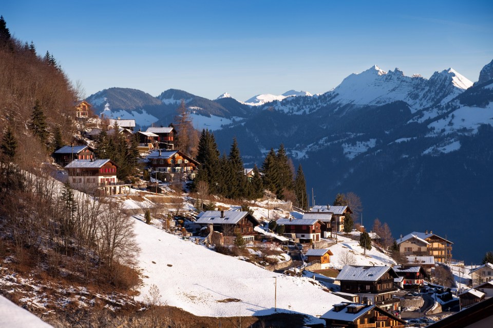 One avalanche struck the region of Valais, which borders France and Italy